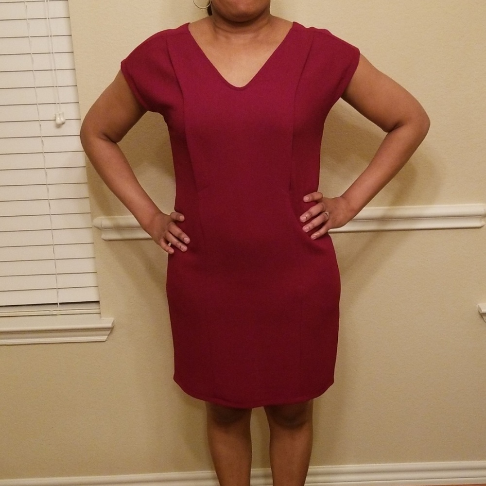Size 10 Burgandy Dress